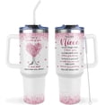 thumbnail image 2 of Niece Gifts from Auntie, Niece Gifts Tumbler 40oz with Handle and Straw, Gifts for Nieces from Aunt, Christmas Valentine''s Day Birthday Gifts for Niece, To My Niece Gifts from Aunt, 2 of 6