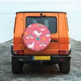thumbnail image 2 of Fotbe Yoga Unicorn Spare Tire Cover Thickening Universal Fit for Jeep, Trailer, RV, SUV, Truck, Tough Tire Wheel Soft Cover-15 inch, 2 of 9