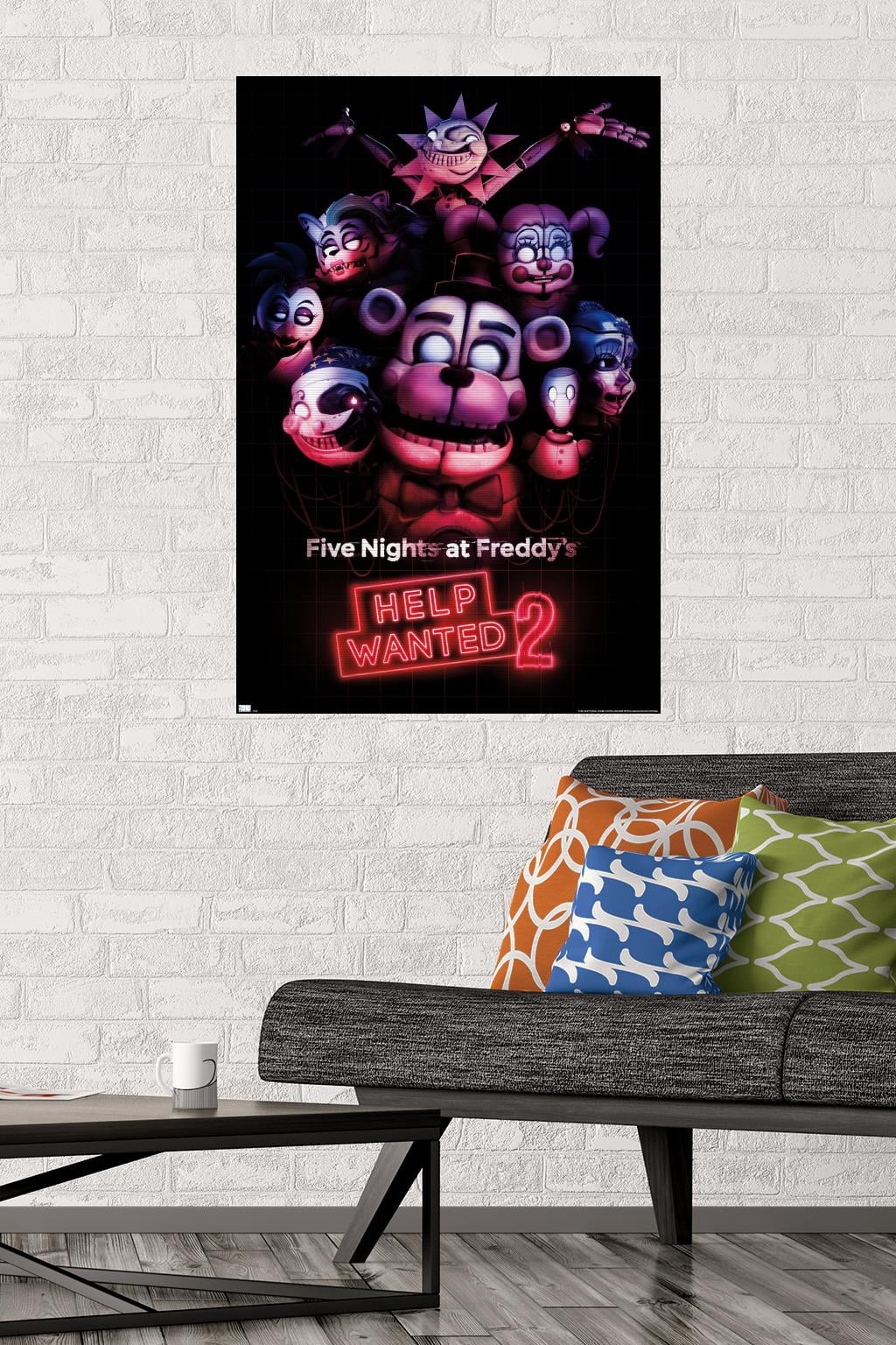 Five Nights at Freddy's: Help Wanted 2 - Key Art Wall Poster, 22.375" x 34"