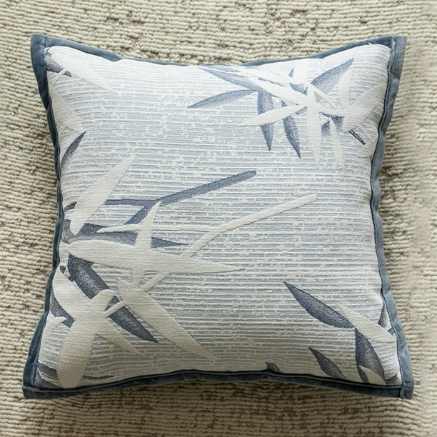 Cojín de sofá, almohada decorativa para sala de estar, cojín de cama, respaldo de chenilla, adecuado para sofá, cama, ventana y otras escenas.