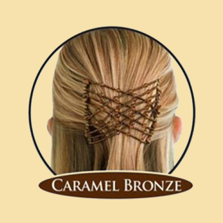 Hairart Korean Comb Clips Brown
