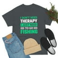 thumbnail image 4 of I don't need Therapy just Fishing Unisex Heavy Cotton Tee, 4 of 9