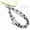 01-Black Pony, variant on Beaded Phone Charm Wrist Strap, Detachable Anti-Theft Wrist Lanyard with Tether Tab, Hands-Free Phone Chain Wristlet Strap for Women