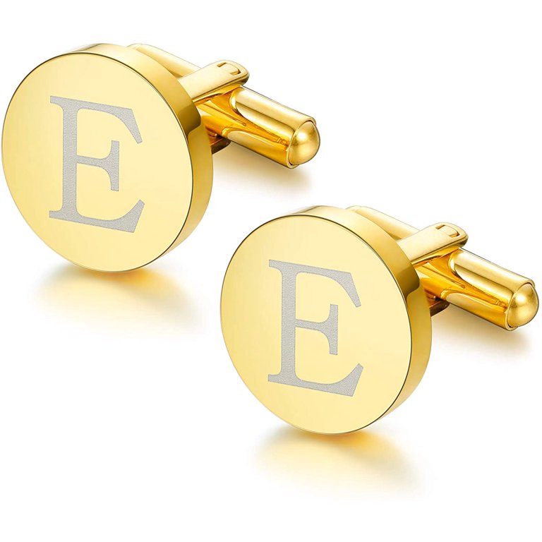 Letter V Cufflinks by Cuff-Daddy Monogram : : Clothing, Shoes &  Accessories