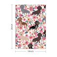 thumbnail image 3 of 4 Pcs Funny Kitchen Towels,Dachshund and Flower Microfiber Dish Towels,Kitchen Tea Towels,Kitchen Towel Set (18" X 26"), 3 of 3
