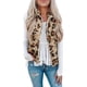 thumbnail image 4 of Tie Dye Sleeveless Fleece Vest, Comfortable Lightweight Warm Ethnic Fleece Fuzzy Zipper Vest Printed  For Daily For Girls ANGGREK Leopardo Amarillo XL, 4 of 6