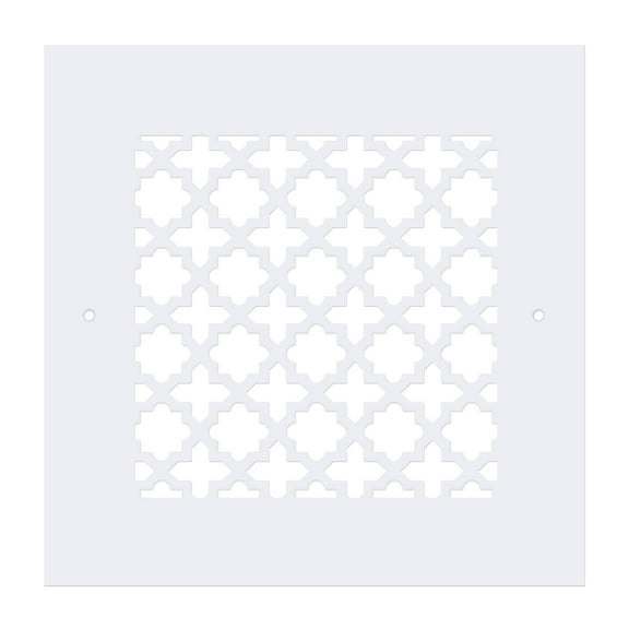 Uxcell Air Vent Cover Grille for 7.5"x7.5" Duct Opening, Acrylic Glass Wall Ceiling Hole Cover