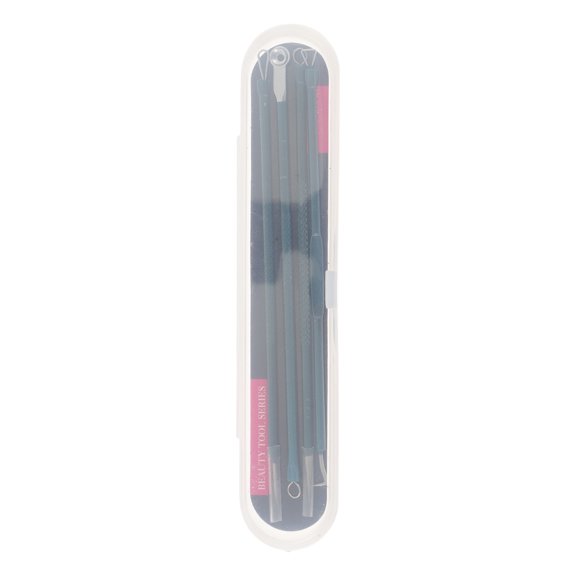 Unique Bargains 1 Set Professional Pimple Remover Tool Kit Green