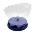 thumbnail image 2 of Cama para gatos tipo cápsula, cama semicircular universal fácil de limpiar para dormir de gatito Morado Pequeño, 2 of 8