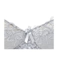 thumbnail image 3 of Brasier Secret Treasures Intimates con Encaje y Moño Blanco Talla 36B, 3 of 4