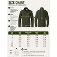 thumbnail image 6 of TRYSIL Men's Polar Fleece Jacket Full-Zip Warm Windproof Outdoor Coat, 6 of 7