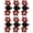 Bright Red*6, variant on CXHEGBEJ Hair Clips,Mini Hair Clips No-Slip Grip Jaw Clips Glitter Teeth Clips Rhinestone Metal Clamps Multicolor*6