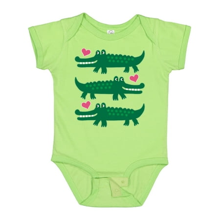 

Inktastic Alligator Crocodile Reptile Girls Baby Bodysuit