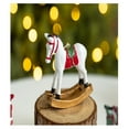 thumbnail image 4 of Horse Ornaments for Christmas Tree, Ongmies Christmas Rocking Horse Ornament - Decorative Hanging & Tabletop Figurine for Holiday Decor, Christmas Decorations Indoor, 4 of 4