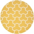 thumbnail image 4 of SAFAVIEH Cambridge CAM146Q Handmade Gold / Ivory Rug, 4 of 9