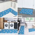 thumbnail image 5 of Pioneer Flower Floral Print Pattern Kitchen Rugs Sets Of 2, Anti Fatigue Non Slip Washable Floor Mats for Kitchen Sink Laundry, 17X30 Inch + 17X47 Inch, 5 of 6