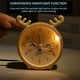 thumbnail image 4 of Reloj despertador para niños de 3 ", reloj de escritorio analógico de silicona redondo, animales de dibujos animados, silencioso, sin tictac, retroiluminación, funciona con pilas para dormitorio,, 4 of 5