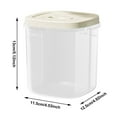 thumbnail image 3 of Home Improvement, Flour Storage Containe Rice Container With Up Lid & Measuring For Flour Cereal Dry Food Storage And Kitchen Pantry Organization, Storage Containers, 3 of 6