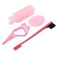 thumbnail image 3 of Aplicador de protector de máscara, juego de 4 brochas para cejas, cepillo de limpieza facial, rendimiento sólido, 3 of 5