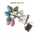 thumbnail image 3 of Decoración de Mesa de Pascua,Light String Cracked Easter Eggs and Rabbits Light String Room Led Color Lights Battery Powered 2M/79Inch 10 Lights, 3 of 8