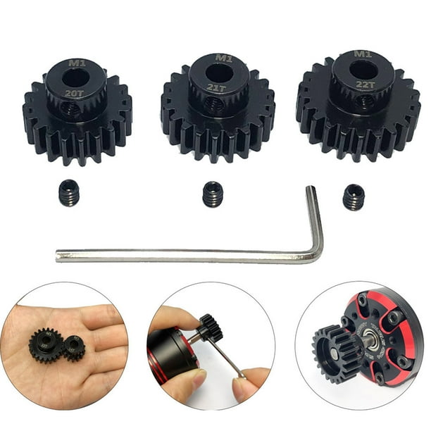 11-34t Rc Motor Gears con tornillos M3 Rc Car Motro Gears para 1/8 Off-Road Vehicle Tmvgtek libre de BPA