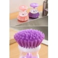 thumbnail image 4 of Simply Good Palm-Style Soap Dispensing Dish Scrub Brush, 4 of 7