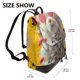 thumbnail image 2 of Balery Floral Sunglasses Cat Art Mochila de Cuero para Mujeres, Gran Capacidad, Bolsa de Viaje Multifuncional, Mochila de Cuero y Bolsa de Hombro para Mujeres, 2 of 4
