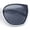 White - Black, variant on Womens Collasible Folding Oversized Cat Eye Plastic Sunglasses Beige - Brown