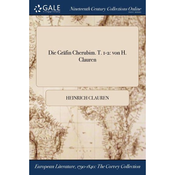 Die Gräfin Cherubim. T. 1-2 (Paperback)