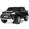 thumbnail image 1 of Gymax 12V 2-Seater Kids Ride On Car Licensed Mercedes Benz X Class RC w/ Trunk Black, 1 of 10
