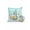light blue-green, variant on 1 Pack Outdoor Pillows Waterproof, Spring Easter Indoor/Outdoor Throw Pillows with Inserts, Cute Rabbits Gnomes Eggs Bees Flowers Blue Green Decorative Pillow for Patio Furniture Chairs Couch