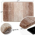 thumbnail image 2 of SAYFUT 15.7x23.6 Inch Indoor Door Mat Front Door Mat Non Slip Rubber Backing Super Absorbent Mud and Water Dirts Trapper Doormats Inside Entrance Floor Rugs Machine Washable Carpet, 2 of 5