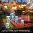 thumbnail image 4 of Yayeee Flameless Candles with Remote Flickering Battery Operated Multi Color Changing, Lemon Flowers, 4 of 7