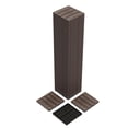thumbnail image 1 of Garvee 48-Pack 12"x12" Interlocking Patio Deck Tiles, Composite Wood Decking for Outdoor Use, Coffee, 1 of 7