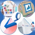thumbnail image 4 of Painters Tape Bulk Blue Paint Tape  Automotive Masking Tape for Walls Painting DIY Projects Packing  ,12 Rolls 265yd, 4 of 6