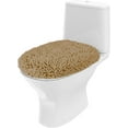thumbnail image 6 of Asunby 3-Piece Champagne Bath Rug Set – Ultra-Soft, Non-Slip Mat with U-Shaped Contour Rug & Toilet Lid Cover, Ideal for Bathroom, 6 of 9