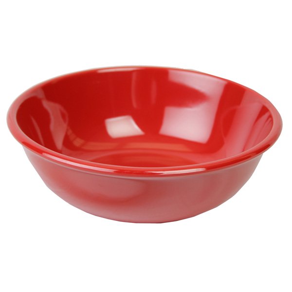 Pure Red 32 Oz, 7 1/2" Salad Bowl,MELAMINE,Pack of 6,2 Packs Walmart