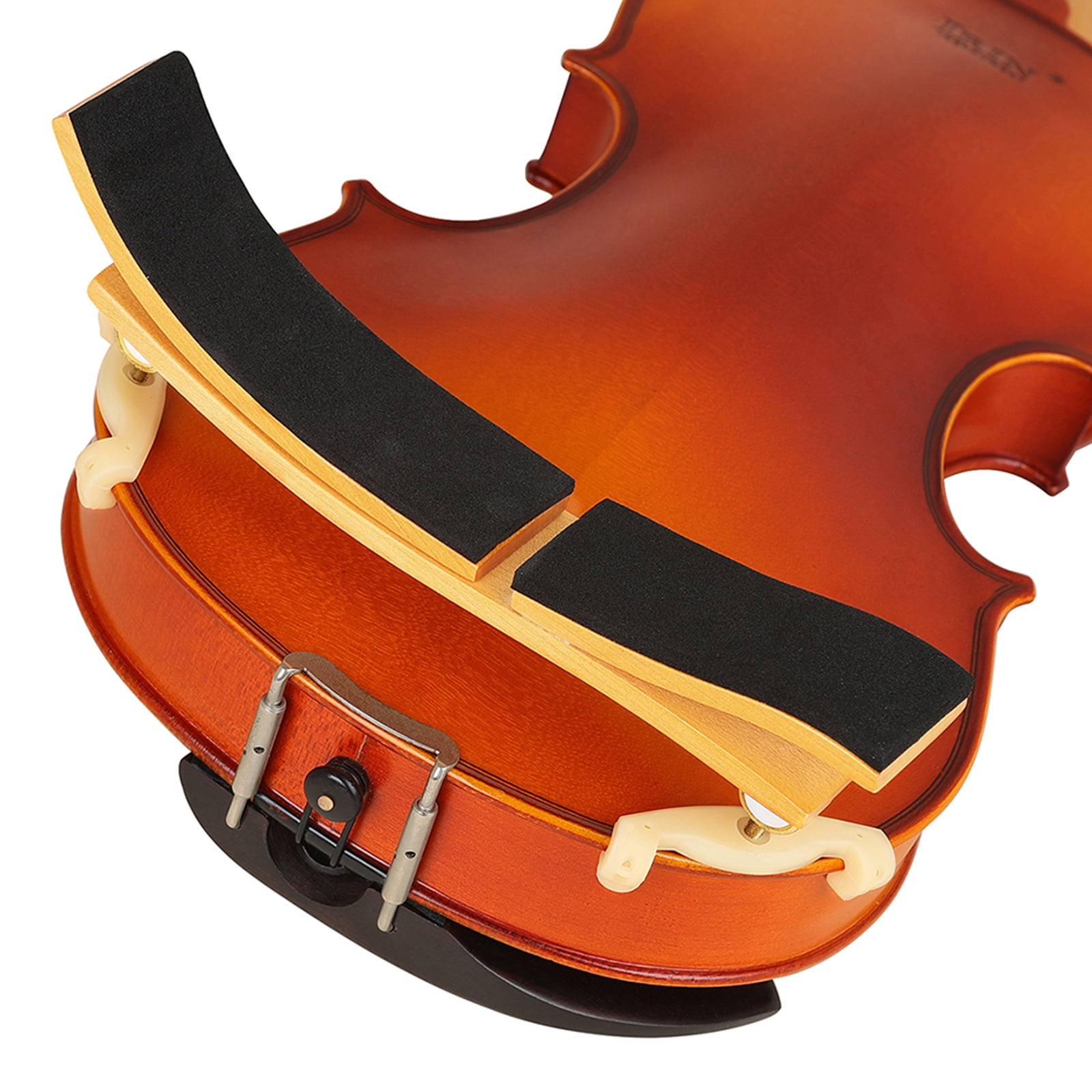 Adjustable Violin Shoulder Rest 4/4 Size with Comfortable Cushion Shoulder Holder Suitable for Enhanced Playability