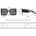thumbnail image 3 of White Sunglasses For Women Women's Sunglasses Vintage Travel Shade Retro, 3 of 6