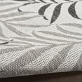 thumbnail image 6 of Nourison Garden Oasis Indoor/Outdoor Grey 4' x 6' Area Rug (4x6), 6 of 10