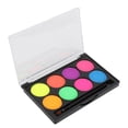 thumbnail image 2 of Face Body Paint Set, Quickly Drying Water Soluble 8 Colors High Saturation Face Body Makeup Paint Palette  for Holiday, 2 of 7