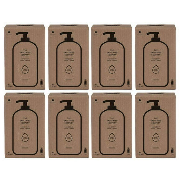 The Unscented Company Hand Soap Refill Box, 6 L(8/CASE) Unscented
