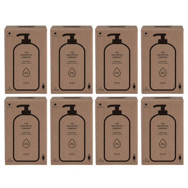 The Unscented Company Hand Soap Refill Box, 6 L(8/CASE) Unscented