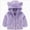 H17-Light Purple, variant on 2-3 Years Toddler Boys Girls Hooded Fleece Jacket Bear Hoodie Zip Up Coat Winter Warm Outwear With Pocket Pink School Hoodie