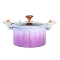 thumbnail image 5 of Fiocias Pressure Cooker Cooking Utensils Food Warmer Portable Cooking Pressure Stew Pot Purple, 5 of 9