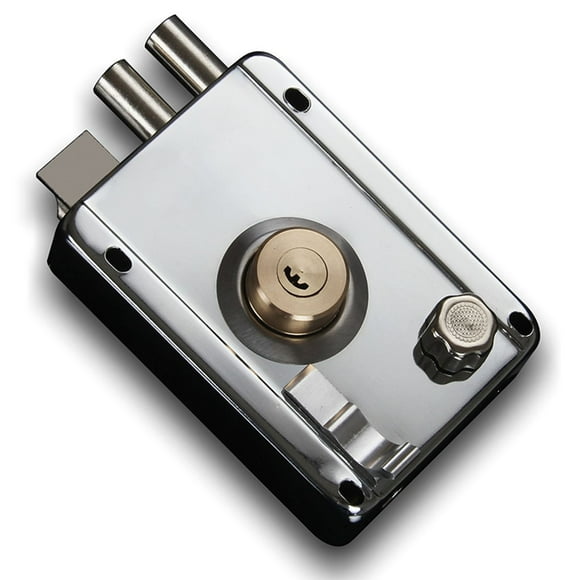 Cerradura de puerta exterior Jadeshay de Acero inoxidable con 5 llaves Tipo A