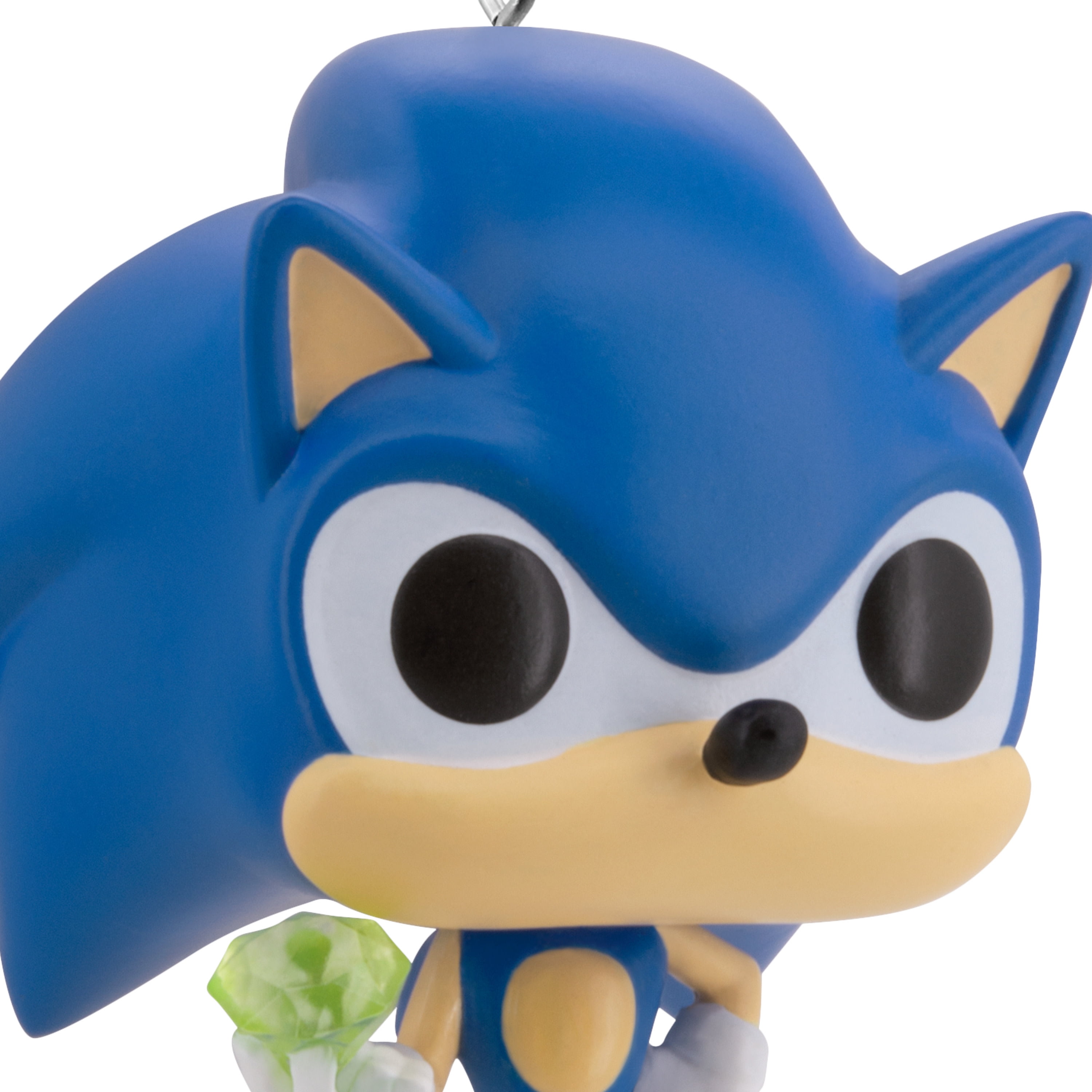 Hallmark Christmas Ornament (Sonic Hedgehog Emerald Funko POP!), 1 Count