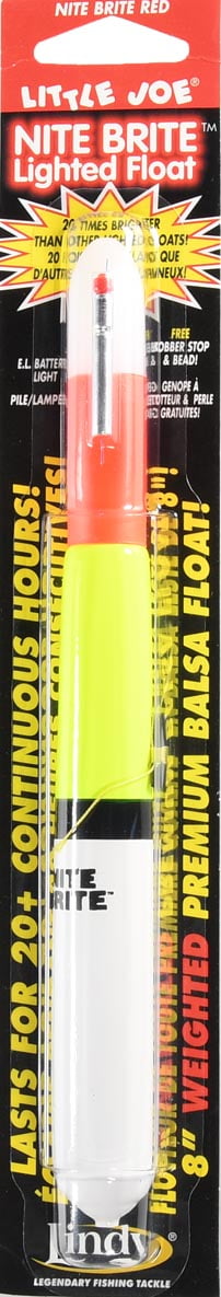 Lindy Pole Floats Weighted 8'' Lighted