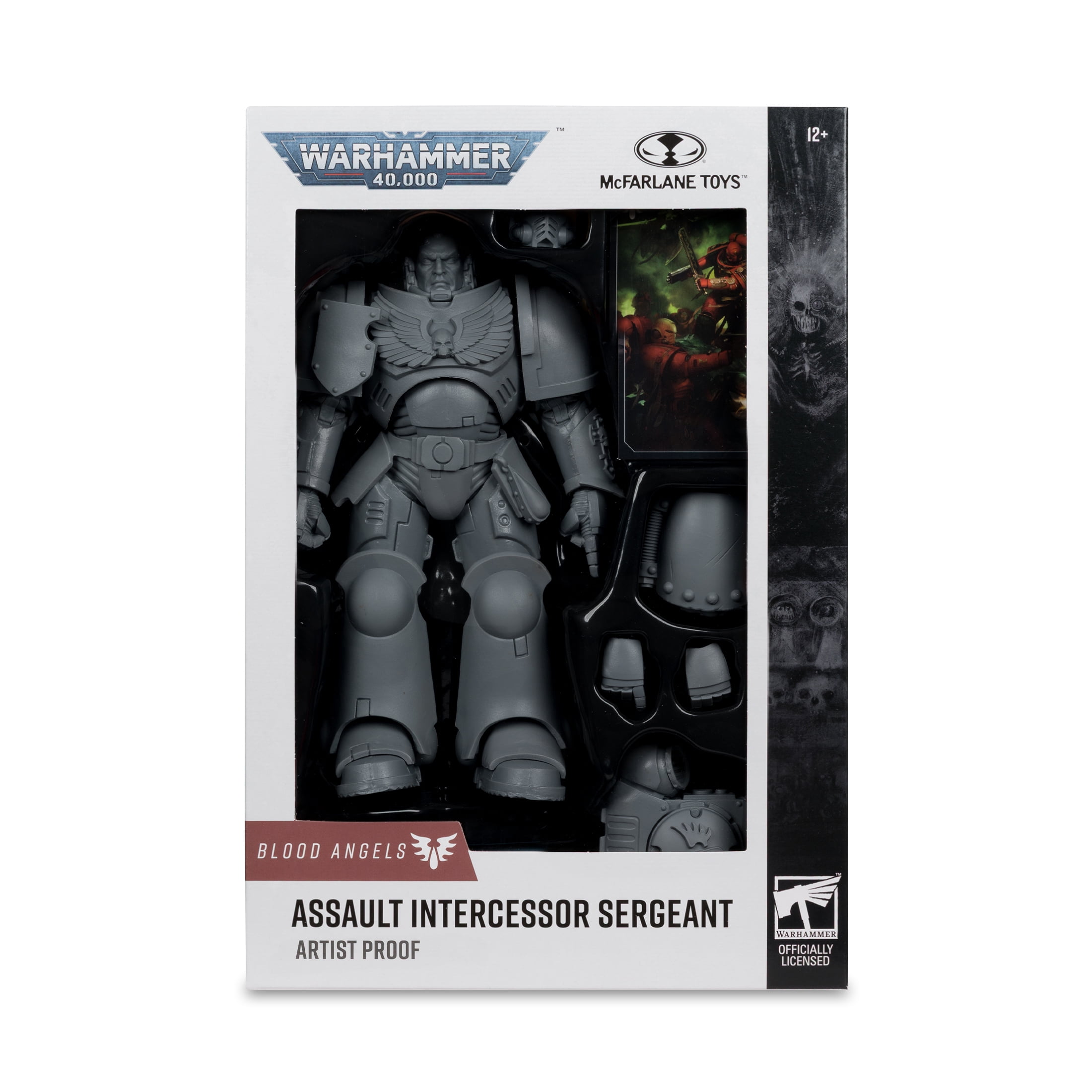 Assault Intercessor Sergeant: Blood Angel (Warhammer 40,000) Artist Proof 7" Figure - McFarlane Toys