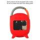 thumbnail image 2 of Silicona Compatible Con Jbl Clip4/Clip4, Funda Protectora Para Altavoz Bluetooth, Funda Para Caja De Almacenamiento Portátil Inevent HA040611-02, 2 of 6